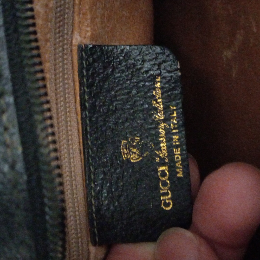 Authentic Vintage Gucci GG Monogram Supreme Sherry Web Ophidia Accordion Bag - Picture 8 of 9